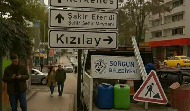 Meşhur Tabela Sorgun'da!