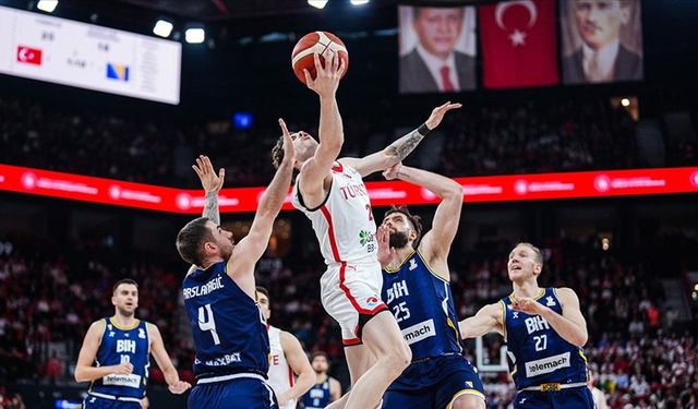 2027 FIBA Dünya Kupası Elemeleri: Türkiye: 93 - Bosna Hersek: 71
