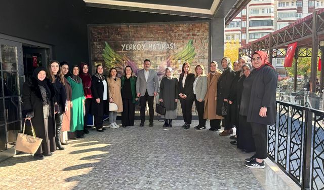 AK Parti Kadın Kollarından Yerköy’de Teşkilat Çalışmalarına Yönelik Yoğun Mesai