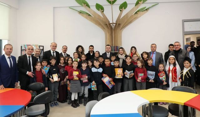 Yozgat Çekerek’te Mikail İpekel Kütüphanesi Açıldı