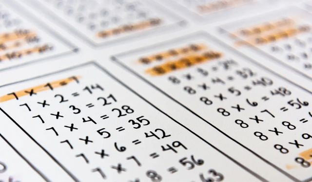 Çarpım tablosu nasıl ezberlenir? 1'den 10'a kolay ezberleme teknikleri ve püf noktaları