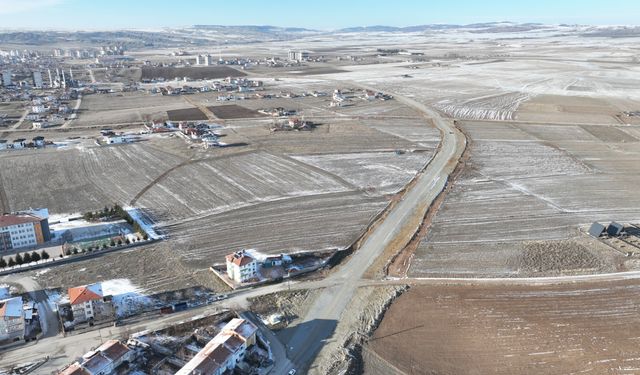 Sorgun'da Çevre Yolu Çalışmaları Devam Ediyor