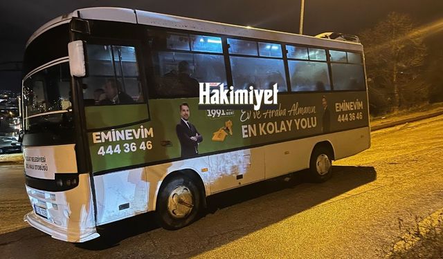 YOZGAT'TA DOLMUŞ FİYASKOSU: OTOBÜS STOP ETTİ, VATANDAŞ EVİNE YÜRÜYEREK GİTTİ!