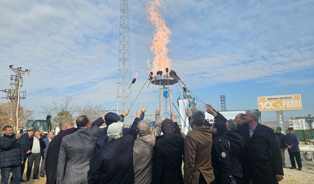 Yenifakılı’da Doğalgaz Sevinci: İlçede İlk Meşaleler Yakıldı