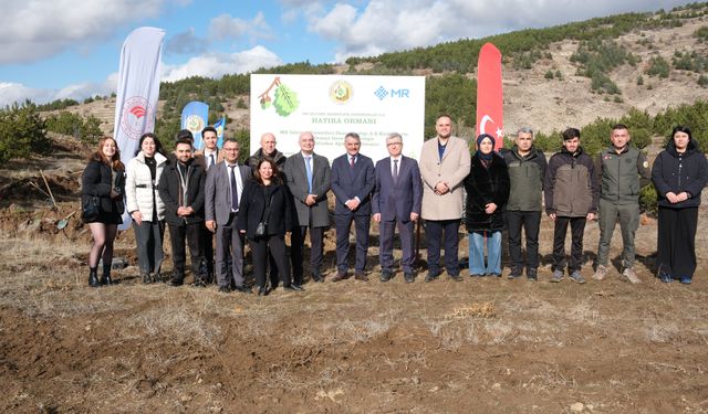 Yozgat Şehir Hastanesi’nden Anlamlı Proje: 10 Bin Fidanla “Hatıra Ormanı” Oluşturuldu