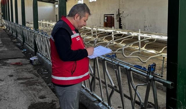 Sarıkaya’da Hayvancılık İşletmelerine Yerinde Denetim