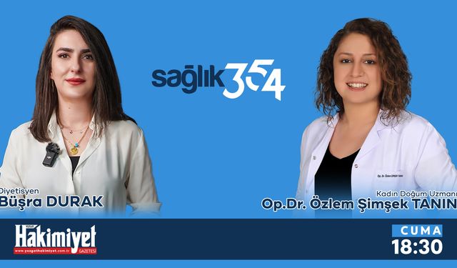 Op. Dr. Özlem Şimşek Tanın, Sağlık354’ün Bugünkü Konuğu Olacak