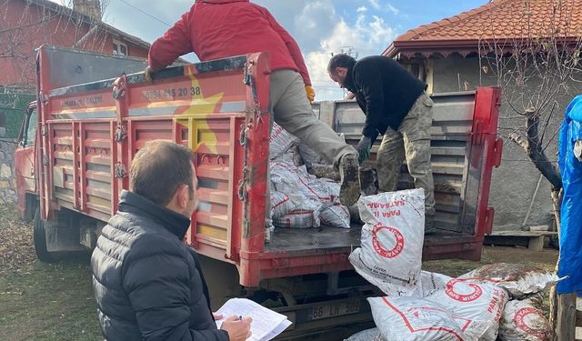 Yozgat'ta Kömür Dağıtımı Başladı