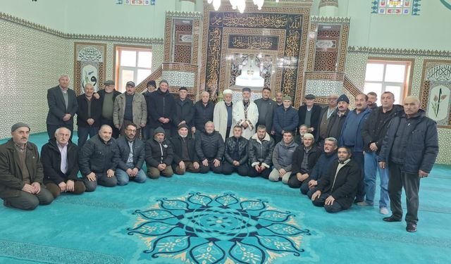 Müftü, Yozgat'ta Köyleri Ziyaret Ediyor