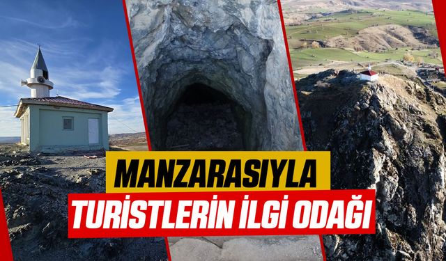 Kadışehri'nin Kuşbakışı Manzarasıyla Büyüleyen Akçakale Mahallesi Turistlerin İlgi Odağı