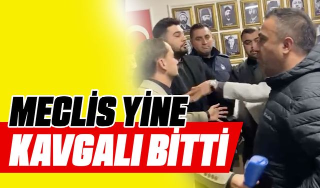 Yozgat Belediye Meclisi Yine Kavgalı Bitti
