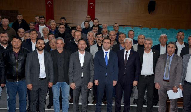 Sarıkaya'da Muhtarlar Bilgilendirildi