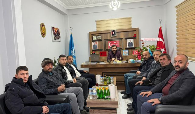 Ülkü Ocakları Yozgat İl Başkanı Fatih Akgül’den Yerköy İlçe Başkanlığı’na Ziyaret