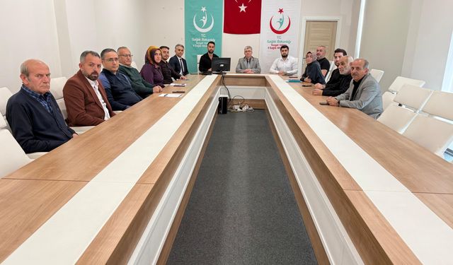 Yozgat İl Sağlık Müdürlüğünde İş Sağlığı ve Güvenliği Toplantısı Gerçekleştirildi