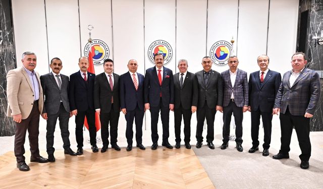 Sorgun TSO Başkanı Üzeyir Arslan, TOBB KOBİ Politikaları Kurulu Toplantısına Katıldı