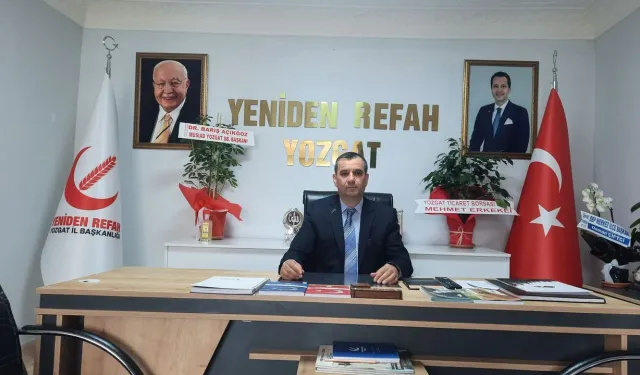 YRP Yozgat Başkanı Adıgözel'den AK Parti'ye Sert Eleştiri