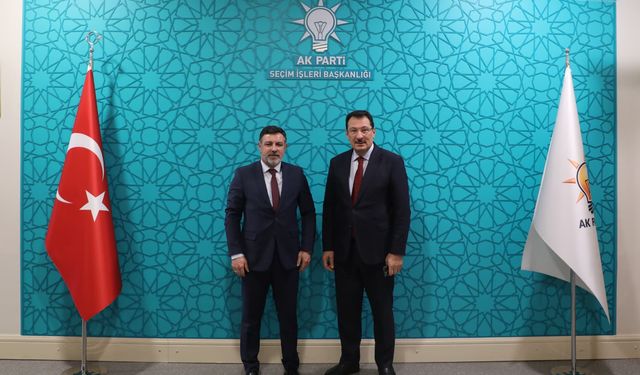 AK Parti Genel Merkezinde Yerköy Konuşuldu