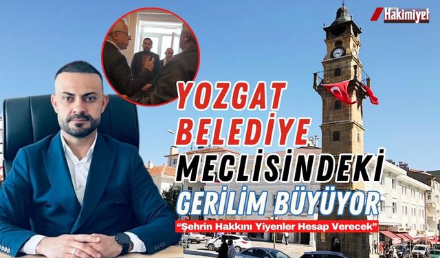 Belediye Meclisindeki Gerilim Büyüyor: “Şehrin Hakkını Yiyenler Hesap Verecek”