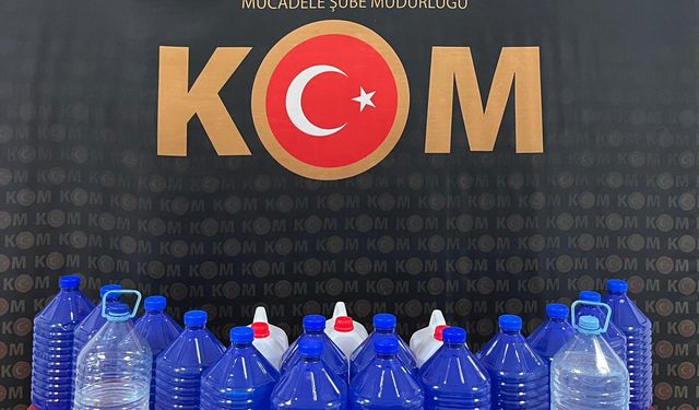 Yozgat’ta Kaçak Alkol Operasyonu: 85 Litre Etil Alkol Ele Geçirildi