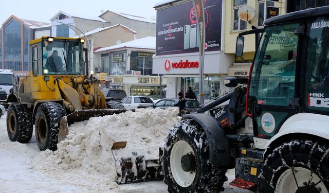 Yozgat’ta Belediye’den Kar Yağışı Öncesi Hazırlık
