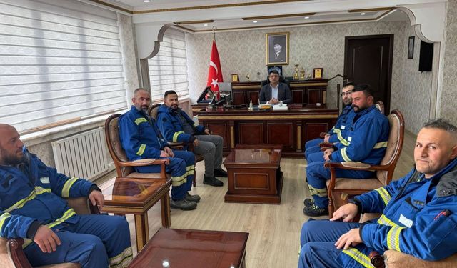 Yozgat’ta Personele Teşekkür Belgesi!