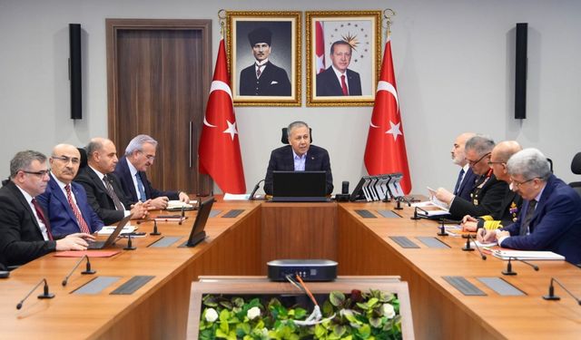 Yozgat Valiliği, İçişleri Bakanı Yerlikaya’nın Düzenlediği Toplantıya Katıldı