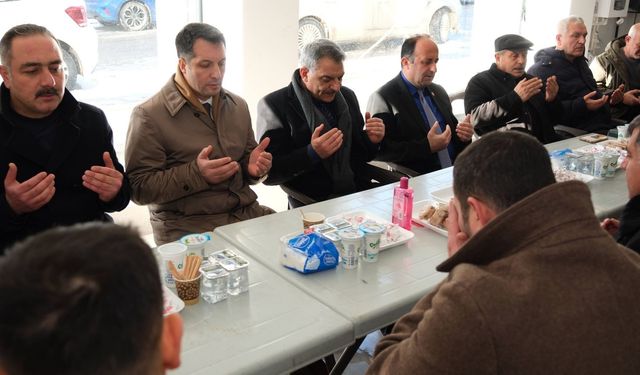 Yozgat Valisi ve İl Müdüründen Ahmet Özbek’e Taziye Ziyareti