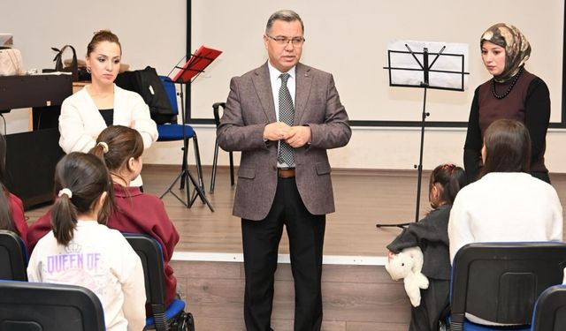 Yozgat'ta Polifonik Çocuk Korosu Ziyaret Edildi