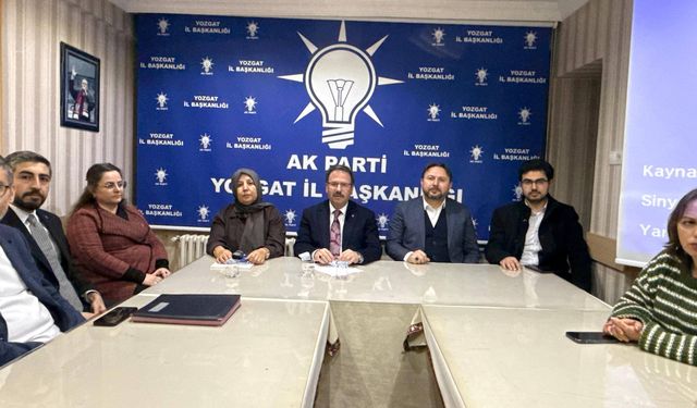 AK Parti Yozgat İl Yönetimi Yeni Dönem Çalışmalarını Değerlendirdi