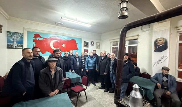 AK Parti Köy Ziyaretlerini Sürdürüyor