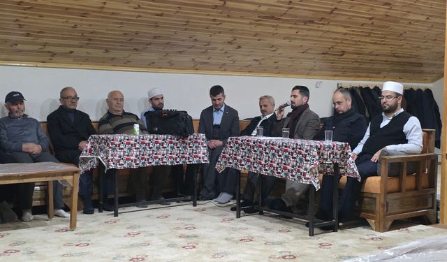 Çandır’da Maneviyat Rüzgarı: Kayserili Hocalar Konuk Oldu