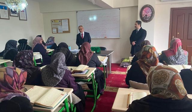 Çekerek’te Din Eğitimi Masaya Yatırıldı: İl Müftüsü Kök Sahada