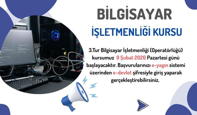 Çekerek'te Beklenen Kursun Açılış Tarihi Belli Oldu