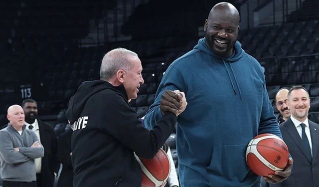 Cumhurbaşkanı Erdoğan'la buluşan Shaquille O'Neal kimdir?