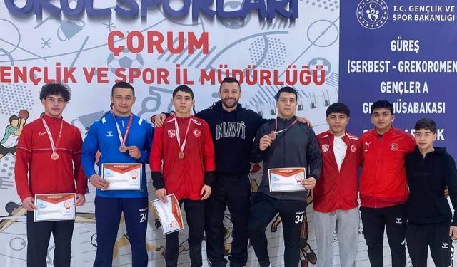 Yozgat’tan Grekoromen Güreşte Büyük Başarı