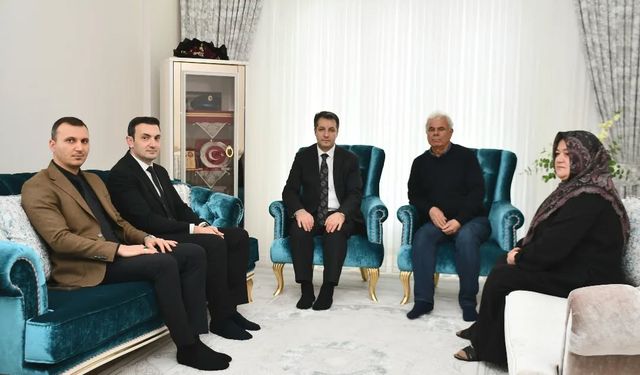 Şehit Ailesine Sorgun'da Anlamlı Ziyaret: Devlet Yanlarında