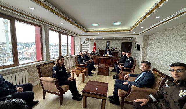 Özverili Çalışmaya Takdir: Kaymakam Kaymakçı’dan Emniyete Ödül