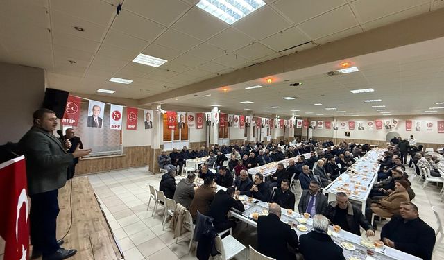 Yerköy’de Arabaşı Sofrası Kuruldu: MHP’liler Hemşehrilerle Buluştu