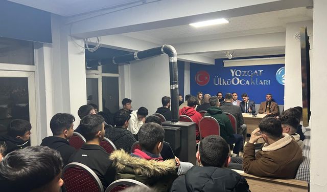Ülkü Ocakları Yozgat'ta Yarıyıl Gelişim Programı Başlatıyor