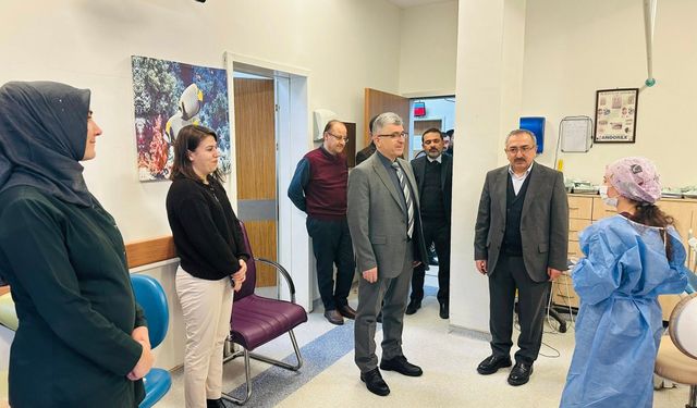 Yozgat İl Sağlık Müdürü Karaarslan, Şefaatli'de İncelemelerde Bulundu