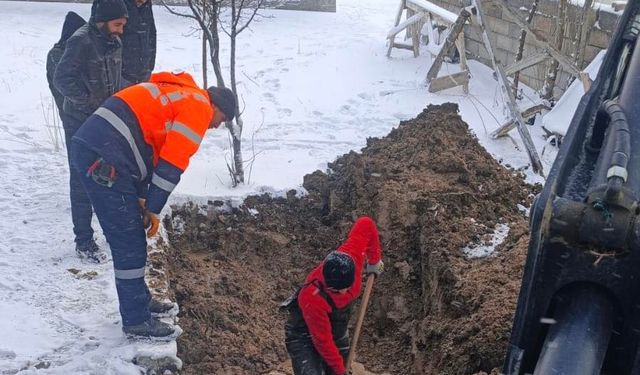 Yozgat'ta Ana Hat Arızası Su Kesintisine Neden Oldu, Onarım Çalışmaları Sürüyor