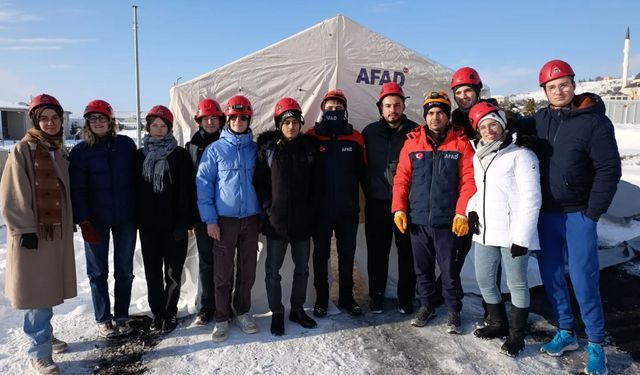 Yozgat, Afet Eğitiminde Merkez Oldu! Avrupa’dan Gelen Gençler Sahada