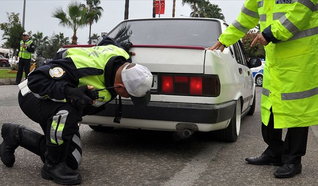 Yozgat’ta Modifiye ve Abartı Egzoz Uygulaması
