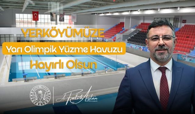 Yerköy’de Yüzme Havuzu Hayali Gerçeğe Dönüşüyor
