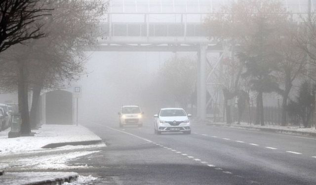 Yozgatlı sürücülere kritik sis uyarısı! O gün göz gözü görmeyecek