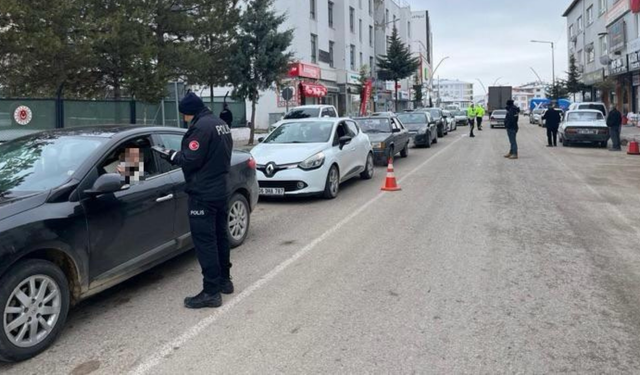 Yozgat’ta Huzurlu Sokaklar Uygulaması: 69 Ekip Sahadaydı