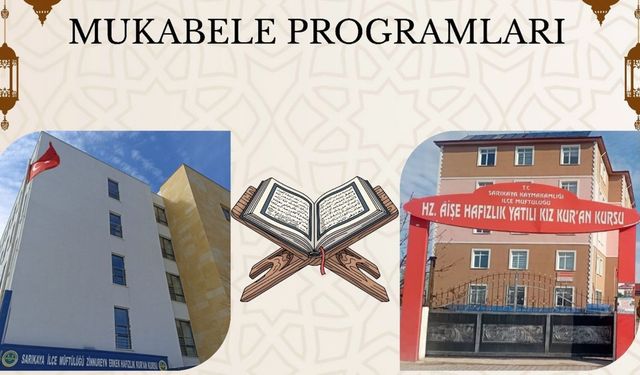 Yozgat’ta Ramazan Mukabele Programları Başlıyor