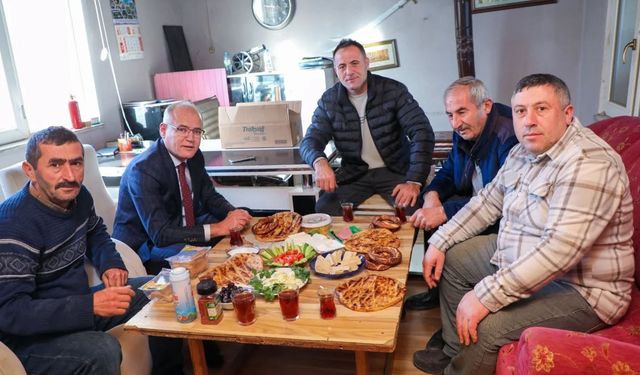 Yozgat'ta Yönetimle Vatandaş Kahvaltıda Buluştu