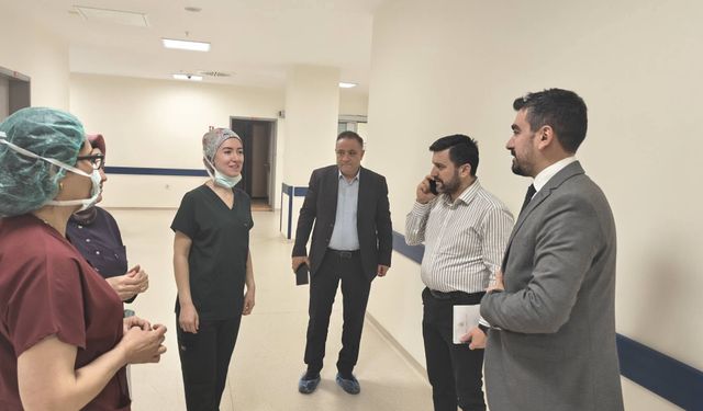 Yerköy Devlet Hastanesinde İncelemeler Devam Ediyor