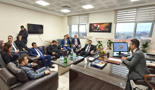 Yerköy'de Yeni Başhekime AK Teşkilattan Ziyaret